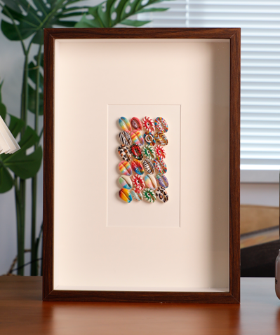 Shell Photo Frame wholesale shell craft – FRAME-S02-R018, view 1